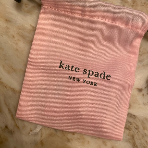 Kate Spade All Wrapped Up Golden Bow Earrings - Picture 3 of 4
